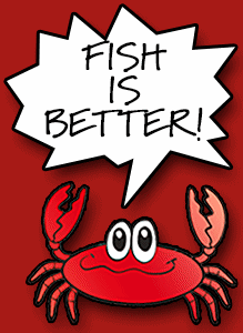 Silverfin Fish Cakes Mascot | Eat the Problem! | Better Than Crab Cakes